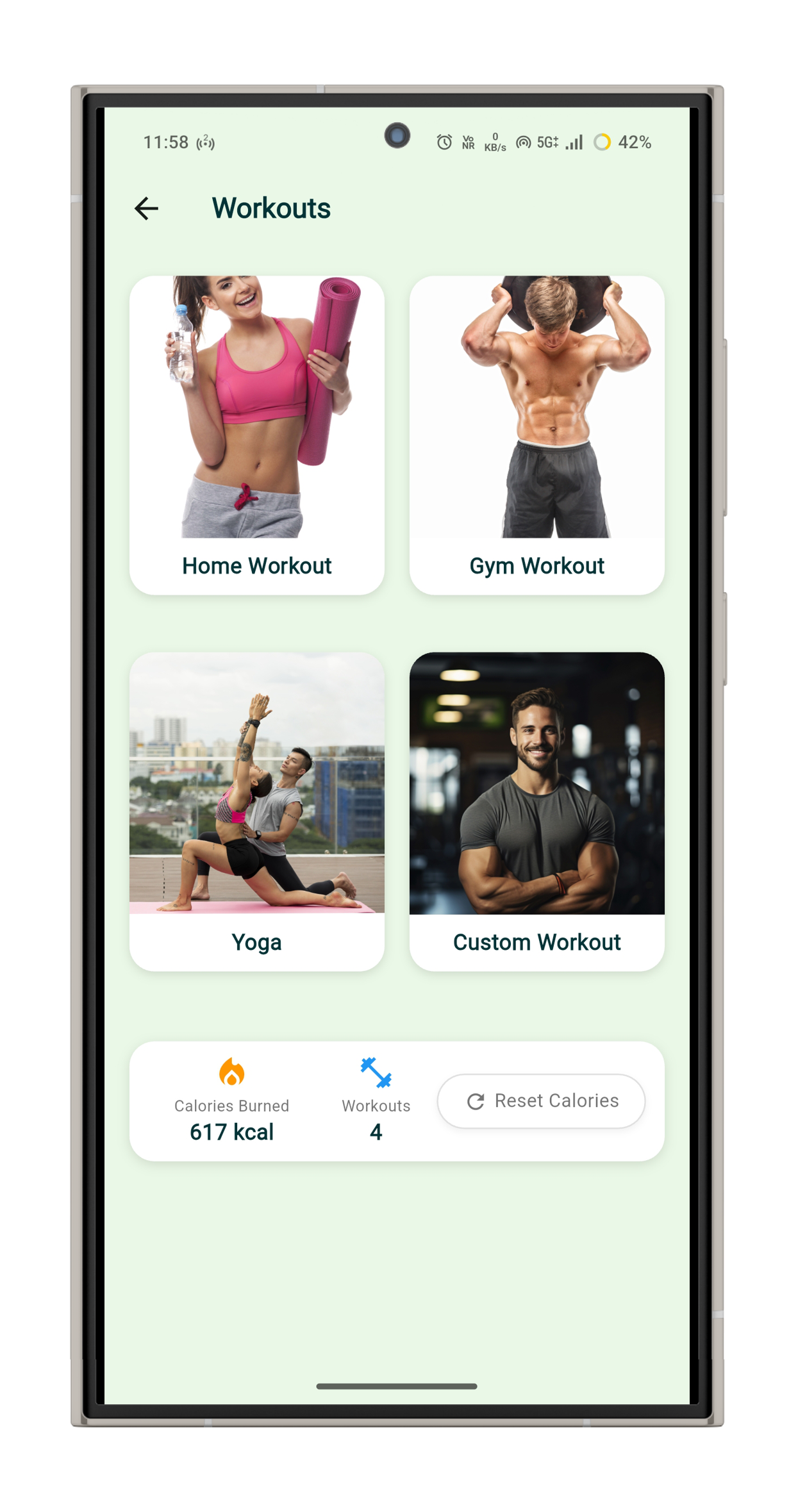 NexuSelf Hydration Tracking Feature
